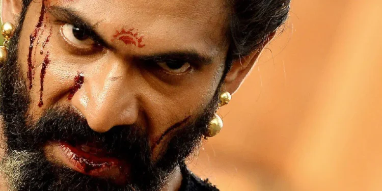 Rana Daggubati in the role of Bhallaladeva in Baahubali