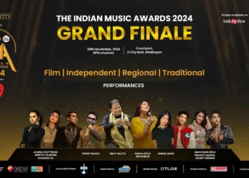 Teaser image for The Indian Music Awards 2024 showing final artist lineup