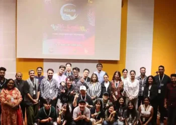 Artists and mentors at KOLAB