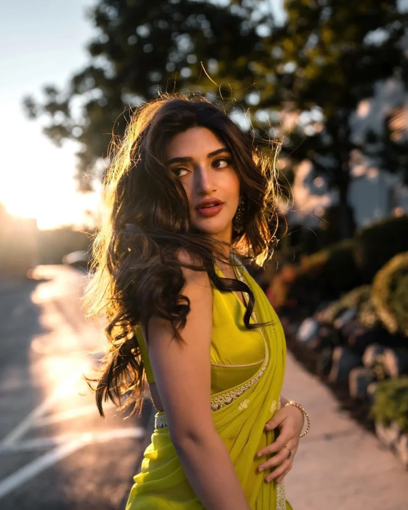 Sreeleela pictured by a photographer