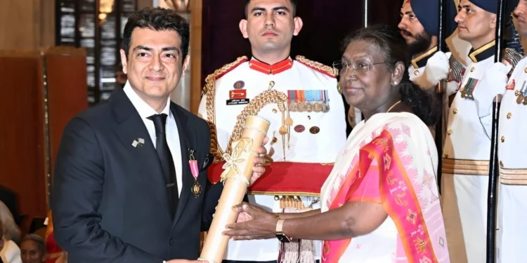 Ajith Kumar : Received Padma Bhushan in 2025
